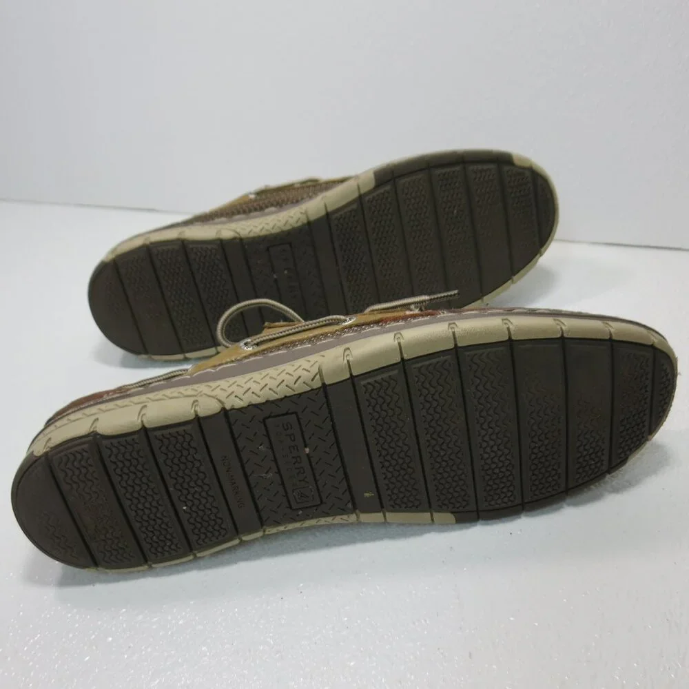 Sperry Top Sider Nubuck Leather Deck Boat Shoes Men's Footwear Zapatos 11.5 M